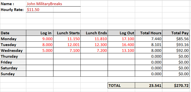 The 13 Best Timesheet Templates to Track Your Hours