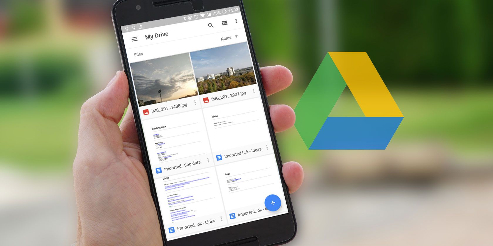 Transfer files to google drive