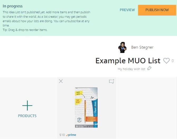 Use Amazon Wish and Idea Lists to Get Gifts You Actually Want