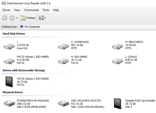 Linux File Share Software Windows Software How to Browse Linux Partitions From Windows (And Vice Versa)
