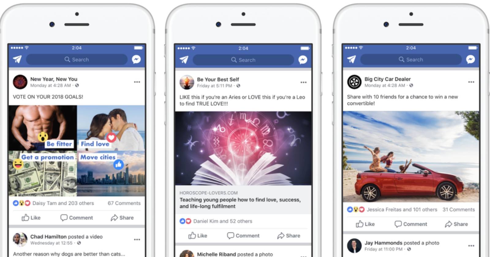 Facebook Demotes Posts That Beg for Likes