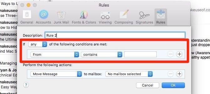 6 Apple Mail Rules to Deal With Email for You