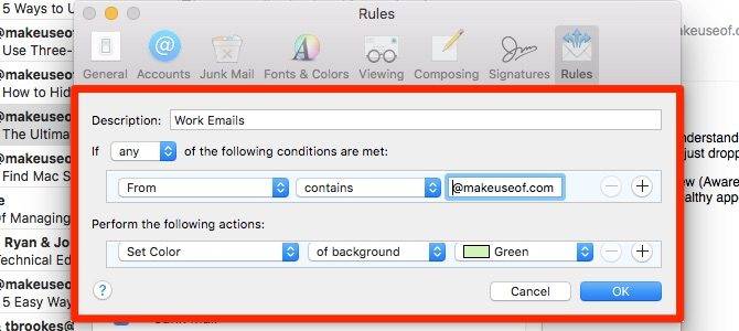 6 Apple Mail Rules to Deal With Email for You