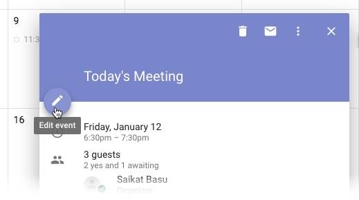 Use Google Calendar to Tell Everyone You'll Be Late for a Meeting