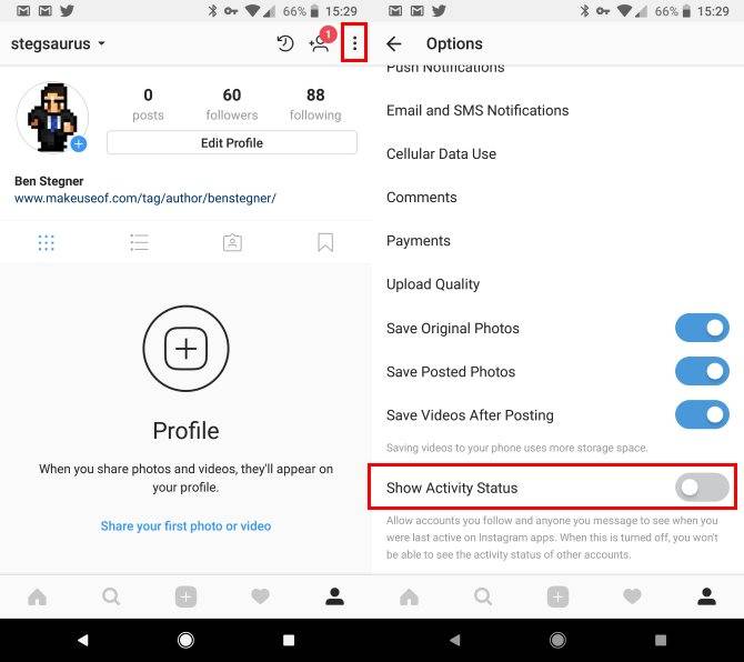 How to Turn Off "Last Online" on Instagram
