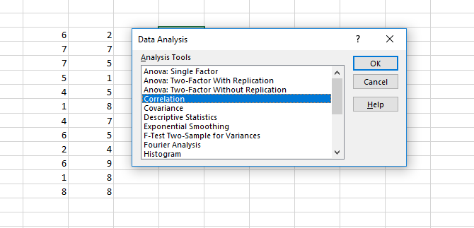 How to Find the Correlation Coefficient With Excel