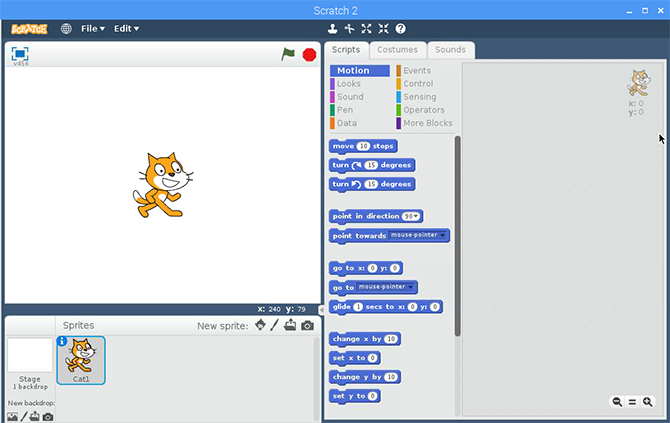 Getting Started With Scratch on the Raspberry Pi
