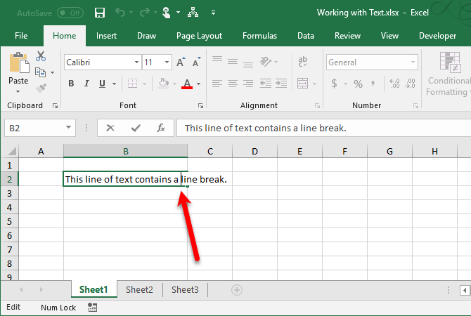 Excel Break Tips for Working With Text and Text Functions in Excel