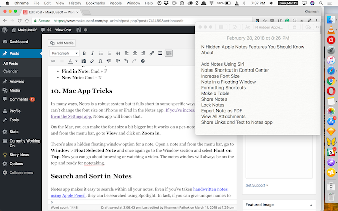 10 Hidden Apple Notes Features You Should Know About