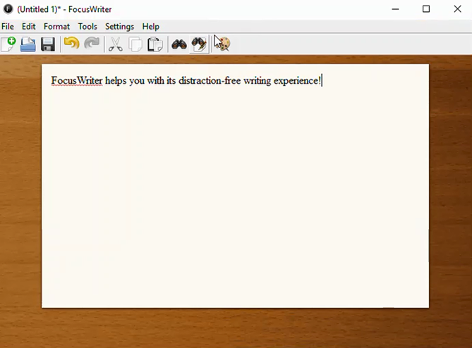 FocusWriter---an alternative to microsoft word