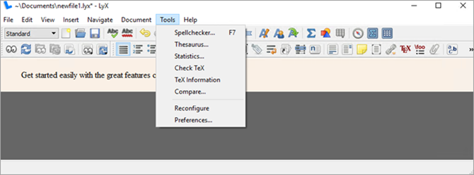 LyX---an alternative to microsoft word