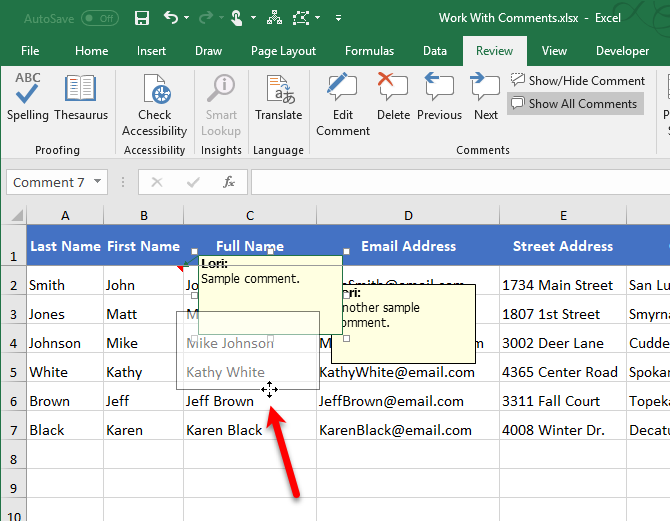 Comment Box In Excel The Beginner's Guide to Comments in Microsoft Excel