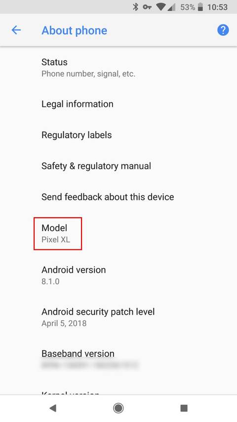 Settings Android Model How to Find Out the Model of Your Android Phone