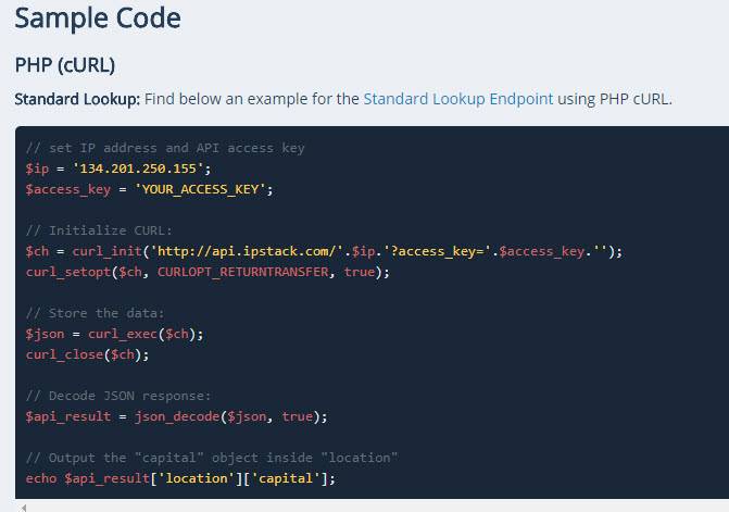 How to Use the IPStack API for IP Geolocation Lookups