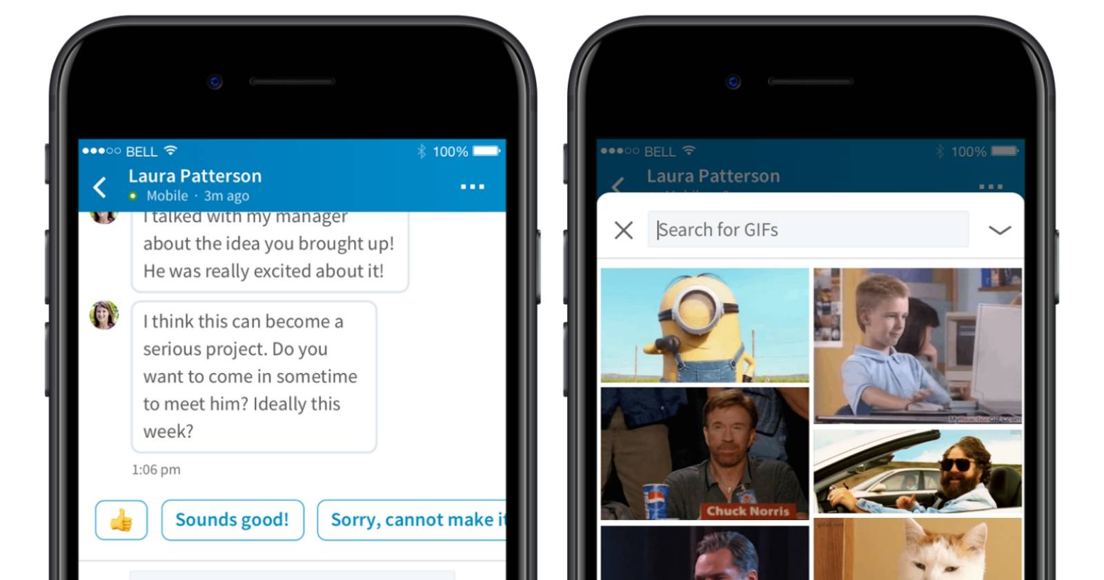 Gif Linkedin Posts Examples You Can Now Use GIFs in LinkedIn Messages