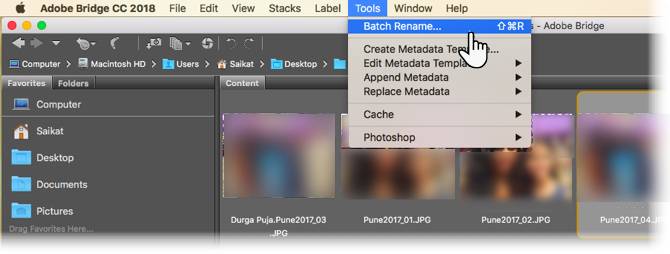 How to Batch Rename Your Photos Using Adobe Bridge