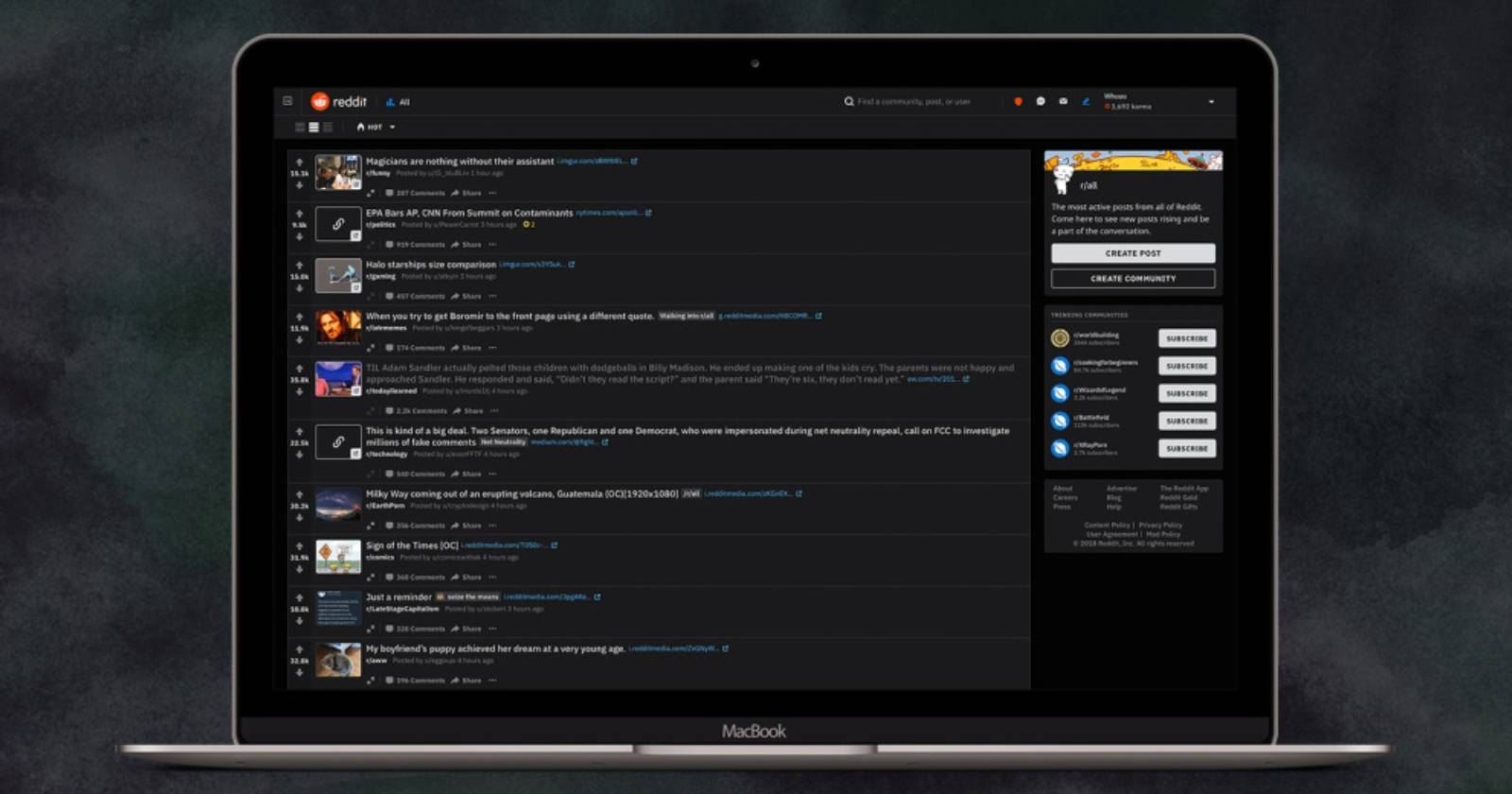 Reddit Adds a Night Mode on Desktop