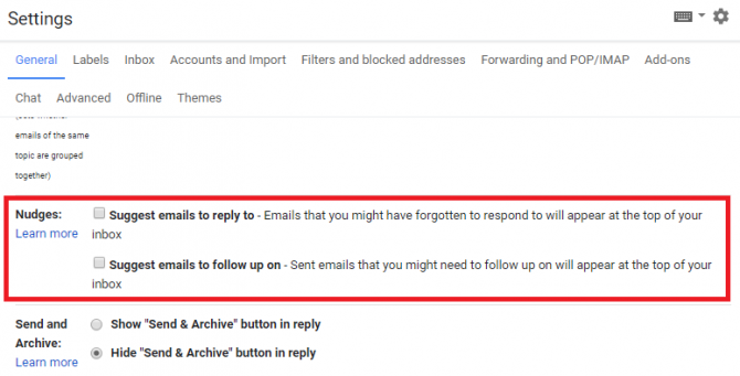 What Is Nudge in Gmail? And How to Turn It On and Off