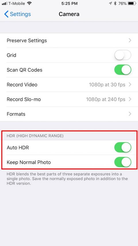 Hdr Ios Camera Settings How to Shoot in HDR on Your iPhone