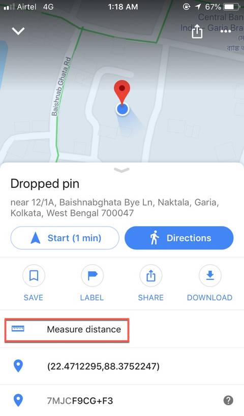 How to Find the Shortest Distance Between Two Points on Google Maps