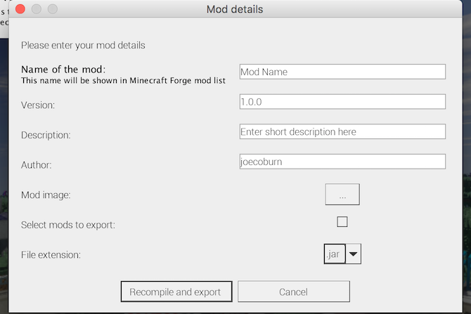 How to Create Your Own Minecraft Mod