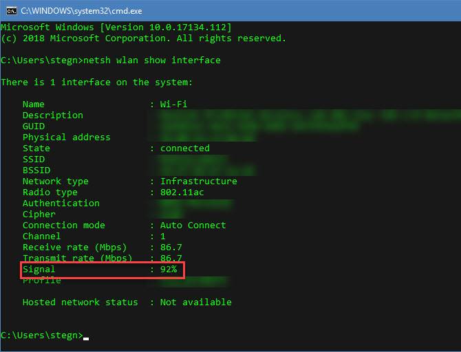 How to See the Exact Strength of Your Wi-Fi Connection in Windows