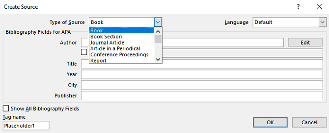 How to Generate Bibliographies in Microsoft Word With One Click