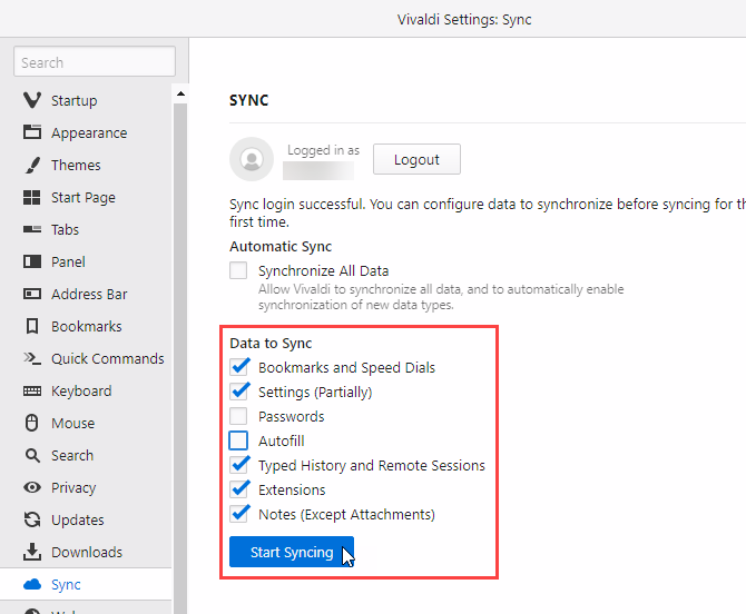 How to Set Up Sync in Vivaldi and Synchronize Your Browsing Data