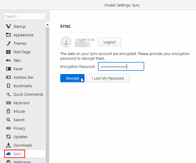 How to Set Up Sync in Vivaldi and Synchronize Your Browsing Data