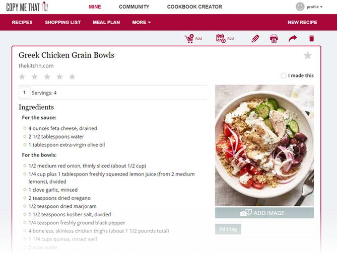 Receipe Copy How to Neatly View Cooking Recipes From Any Food Blog in Chrome