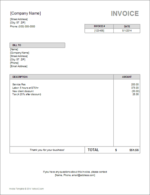 10 Simple Invoice Templates Every Freelancer Should Use