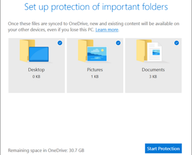 OneDrive Now Automatically Backs Up Your Folders
