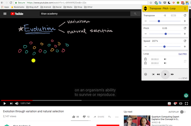 Youtube Transpose Learn Better on YouTube: 8 Must-Have Chrome Extensions