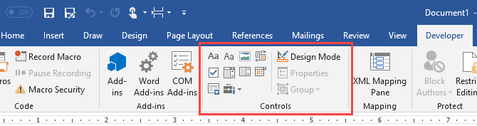 How to Add the Developer Tab to the Ribbon in Microsoft Word and Excel