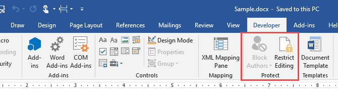How to Add the Developer Tab to the Ribbon in Microsoft Word and Excel