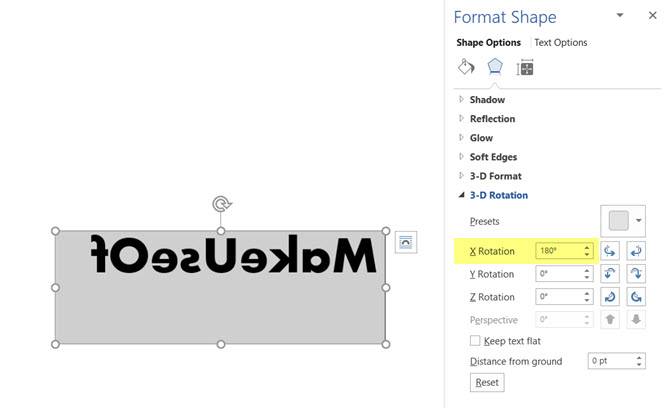 Mirror Reverse Text How to Reverse or Mirror Text in Microsoft Word