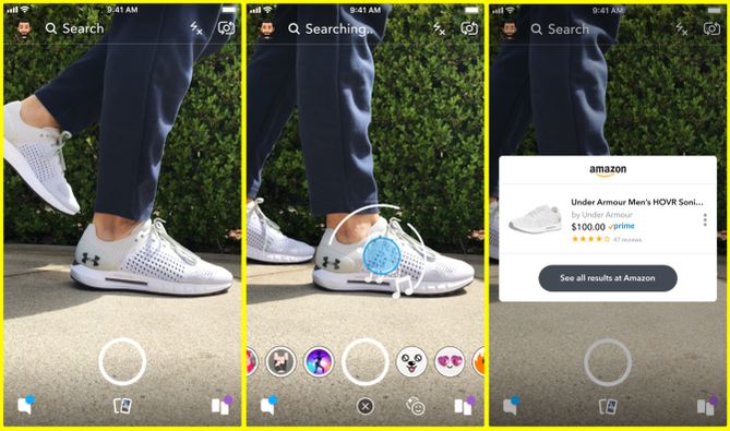 You Can Now Search Amazon Using Snapchat