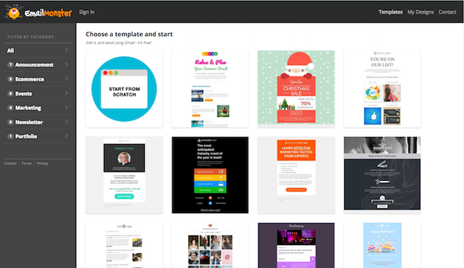 Email Monster Google Chrome Extension
