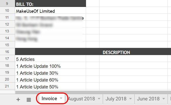 How to Automatically Send Monthly Invoices From Google Sheets