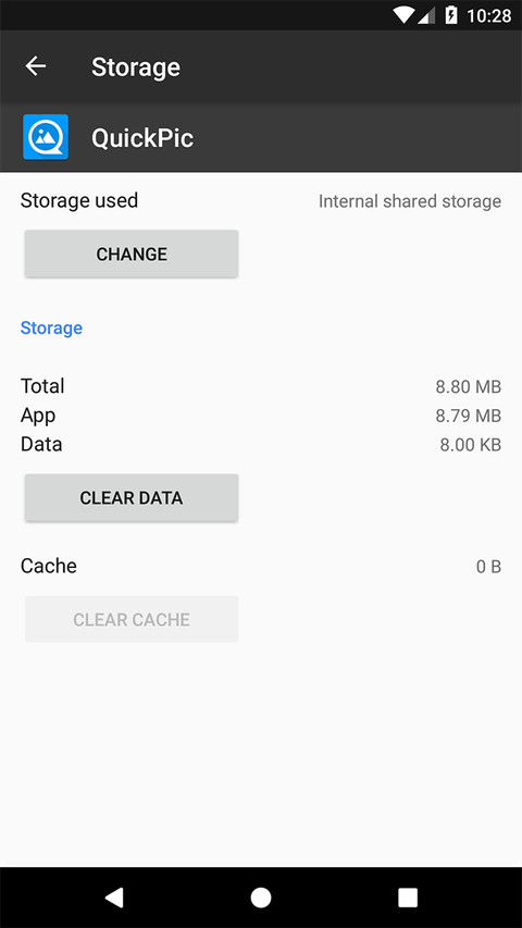 android 7 change to sd card