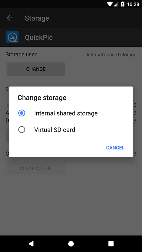 android 7 select sd card