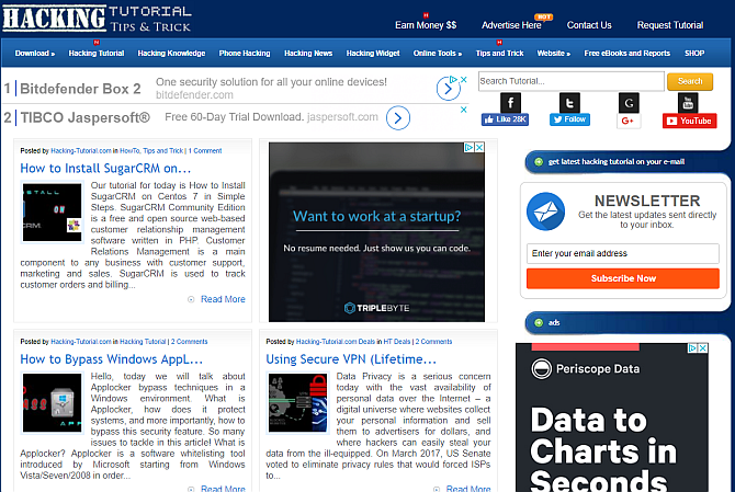 Learn How to Hack From the Best Websites and Tutorials