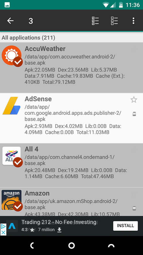 links2sd move multiple apps