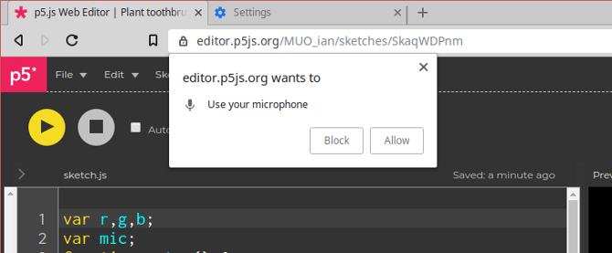 How to Script a Voice-Sensitive Robot Animation in p5.js