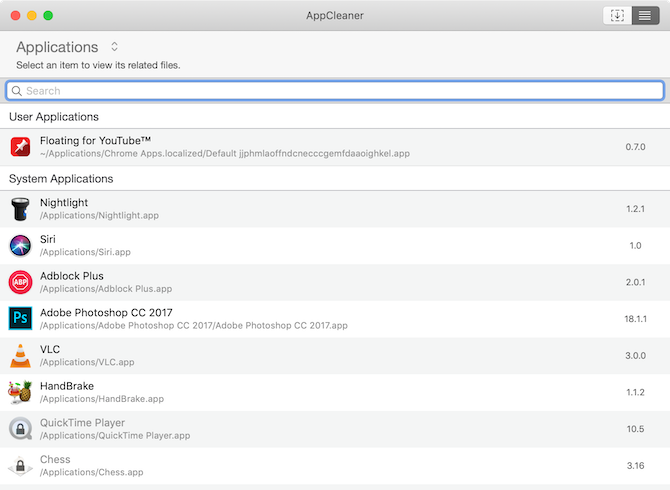 AppCleaner for Mac
