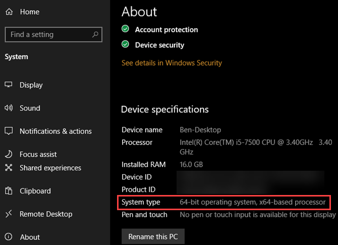 Windows X64 Computer What's the Difference Between 32-Bit and 64-Bit Windows?
