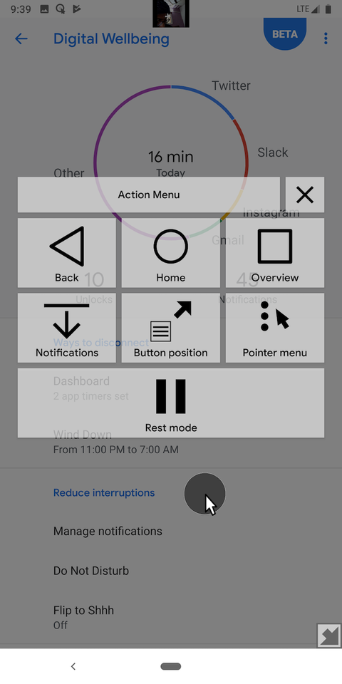 EVA Facial Mouse Android Dock