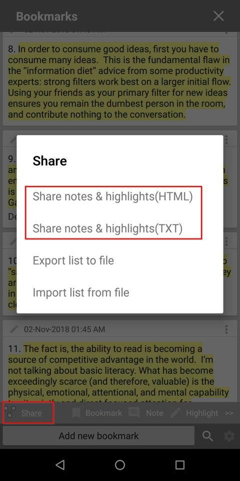 Ebook Annotationapps 6 Android Ebook Reader Apps With Great Annotation Features