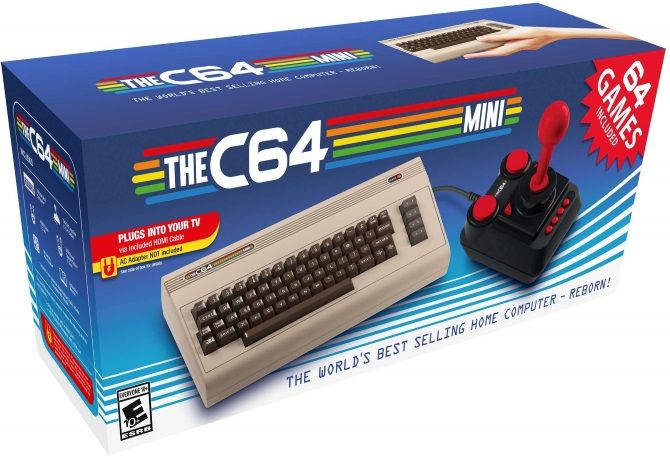 C64 Mini retro gaming system