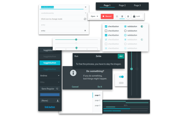 Adapta theme for Linux